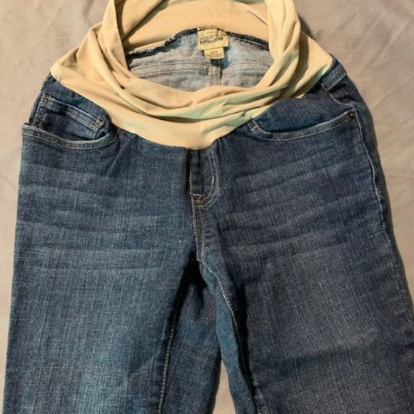 Indigo Blue Maternity Jeans - Picture 2 of 2